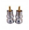 elecaudio cap s cinch cap silver pair