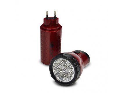 Svítilna nabíjecí LED do zásuvky 220V