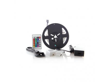 LED páska 3m RGB s adaptérem 7,2W/m IP20 BAREVNÝ