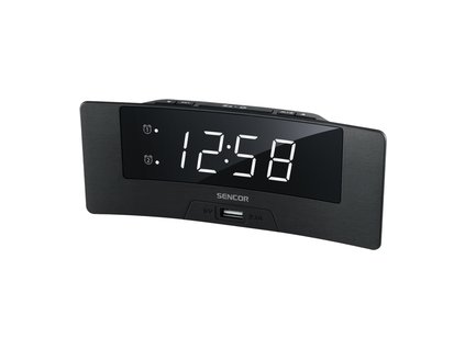 Hodiny s budíkem SDC 4912 WH Sencor