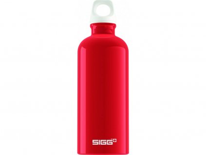 SIGG Fľaša FABULOUS Red - kovové fľaše na vodu SIGG