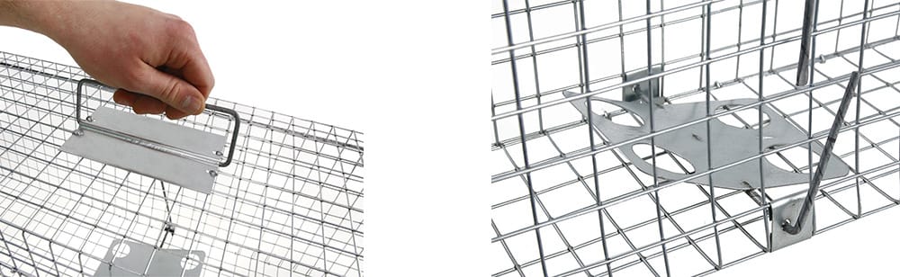 Detail úchytu na kleci