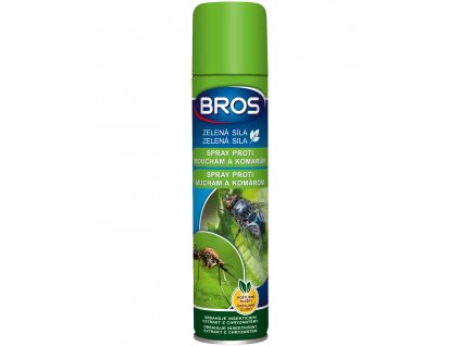 BROS zelena sila spray proti mucham a komarom 300ml