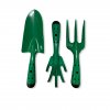 sada zahradniho naradi kovova zelena