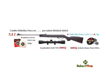 Combo DeltaMax Force set, kal. 4,5