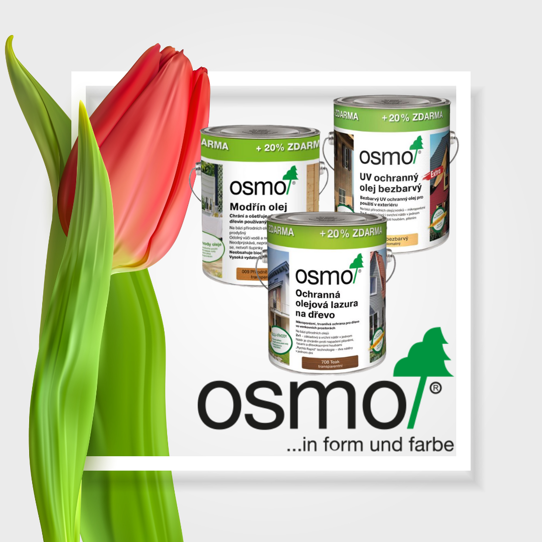 AKCE - OSMO 3 l za cenu 2.5 l