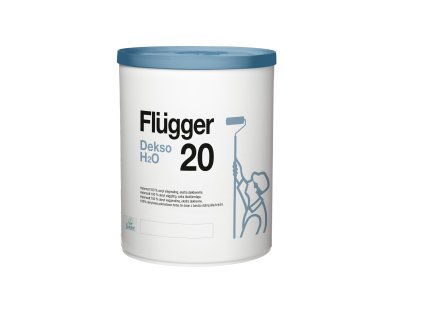 30834 Flügger Dekso H2O 20 0.75L DEKSO 20 Extra label