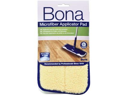 bona applicator pad zluta uterka z mikrovlakna k aplikaci osvezovace 1