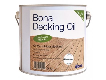 BONA Decking Oil - olej pro impregnaci a ochranu dřeva v exteriéru