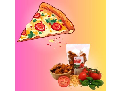 Pizza zdravé chipsy