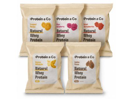 Mix příchutí protein 5x30