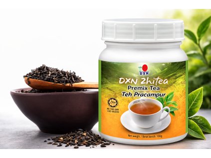 Premix tea in studio setting