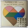 Hlavolam Tangram Srdce