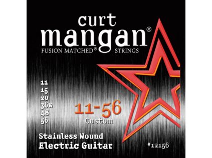 Curt Mangan Strings - 11-56 Drop Tuning Stainless Wound  struny pro elektrickou kytaru