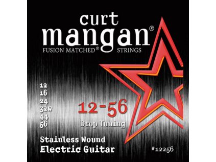 Curt Mangan Strings - 12-56 Drop Tuning Stainless Wound  struny pro elektrickou kytaru