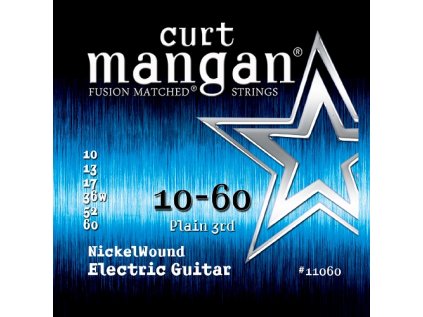 Curt Mangan Strings - 10-60 Drop Tuning Nickel Wound  struny pro elektrickou kytaru