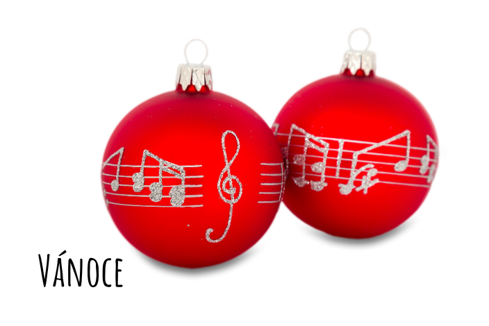hudební vánoce s notami