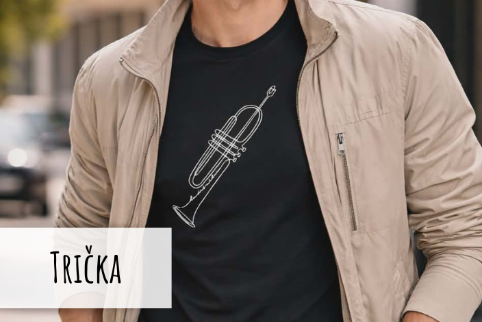 muzikantská trička