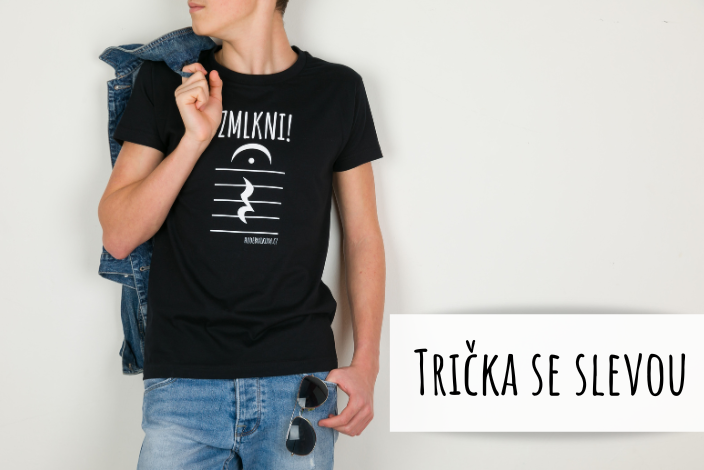 muzikantská trička se slevou