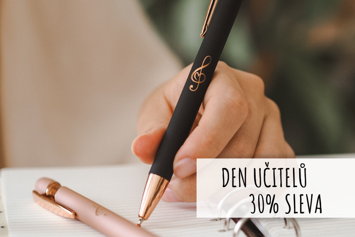 den učitelů se slevou 30%