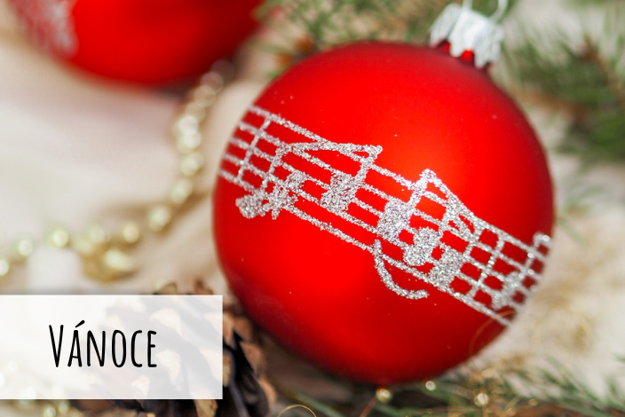 hudební vánoce s notami