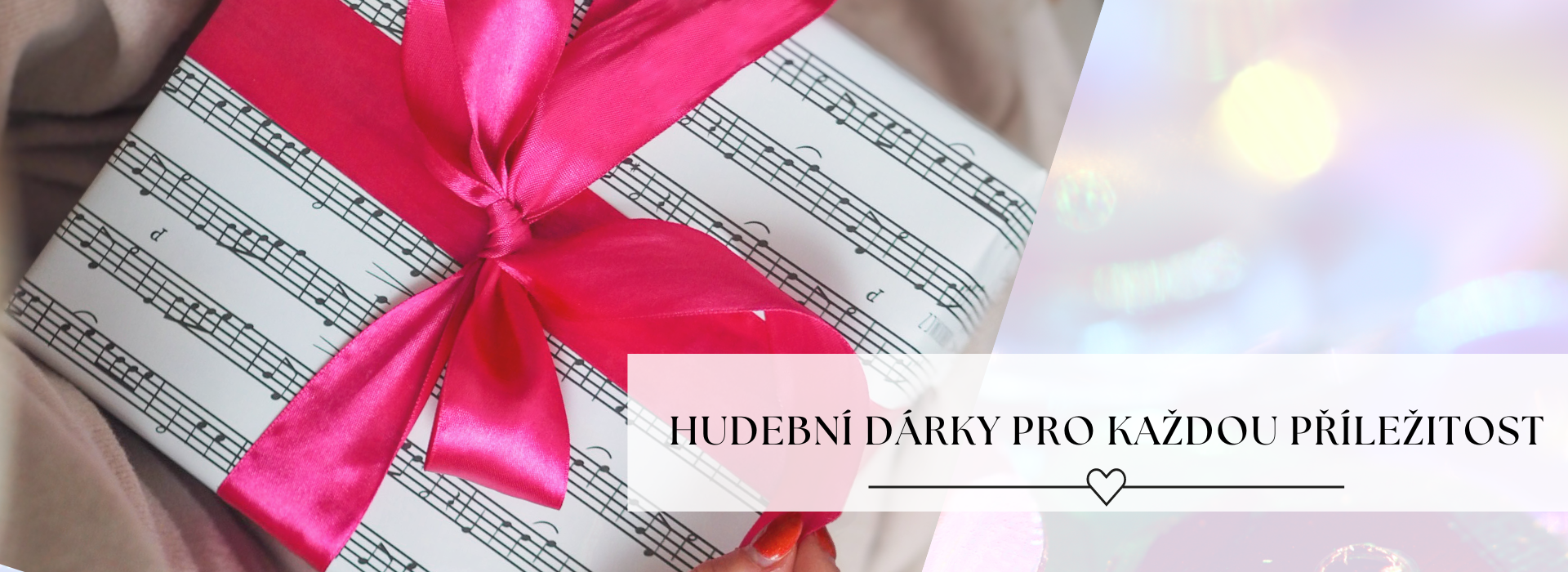 hudební dárky