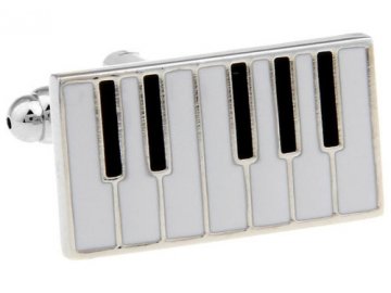 Manžetové knoflíčky - klaviatura