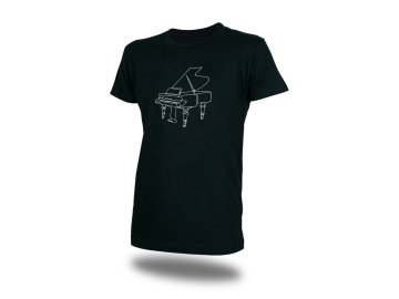 Pánské tričko hudební nástroj Klavír