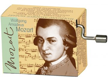 hrací skříňka W. A. Mozart