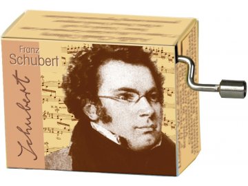 hrací skříňka F. Schubert