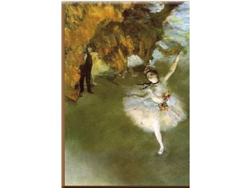 Magnet hvězda E. Degas