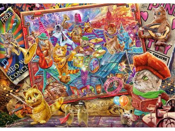 m puzzle kocici manie 1000 dilku