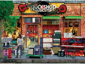 m puzzle rock shop 1000 dilku