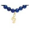 Náramek Lazurit s houslovým klíčem (3)