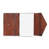 Kožený obal na deníček s partiturou hnědý 5