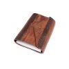 Kožený obal na deníček s partiturou hnědý
