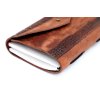 Kožený obal na deníček s partiturou hnědý 2