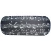 pouzdro na brýle partitura, černé