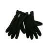 fleecové rukavice houslový klíč černé 2