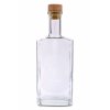 Skleněná láhev na kořalku 0,5 l klasická kytara 1