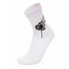 ponožky pampelišky s notami bílé 2