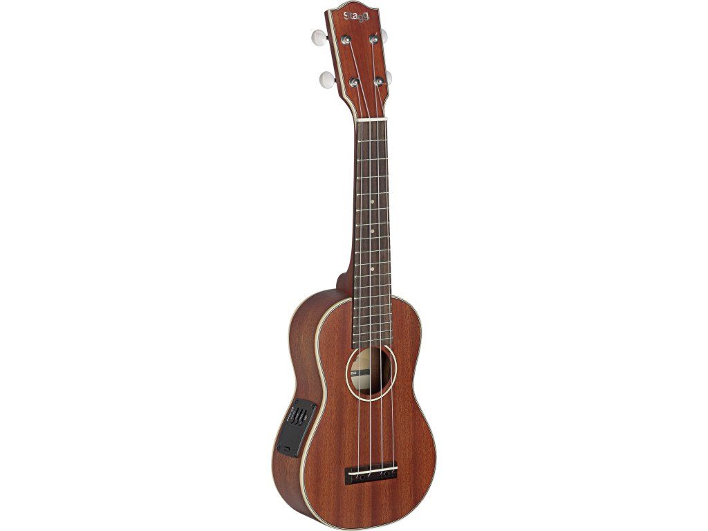 Stagg US80-SE, elektroakustické sopránové ukulele
