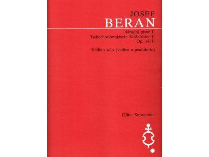 Beran - Národní písně op. 14/II