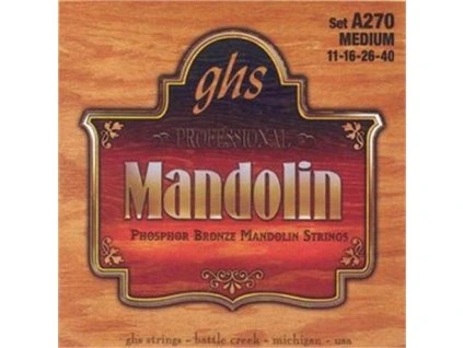 GHS A270 struny mandolína phosphor bronze