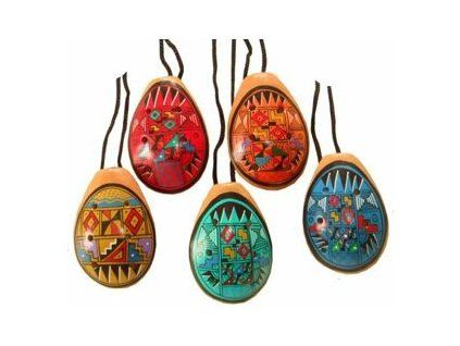 okarína karamická barevná