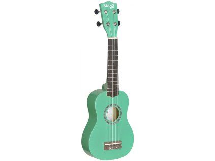 Stagg US GRASS, sopránové ukulele, zelené