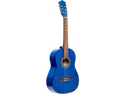 Stagg SCL50-BLUE, klasická kytara 4/4, modrá