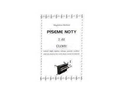 Mertová - Píšeme noty 2. díl