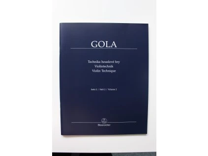 Gola - Technika houslové hry 2