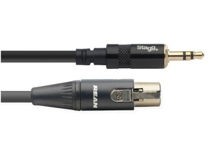 kabel mini XLR samice/mini jack 3.5 stereo